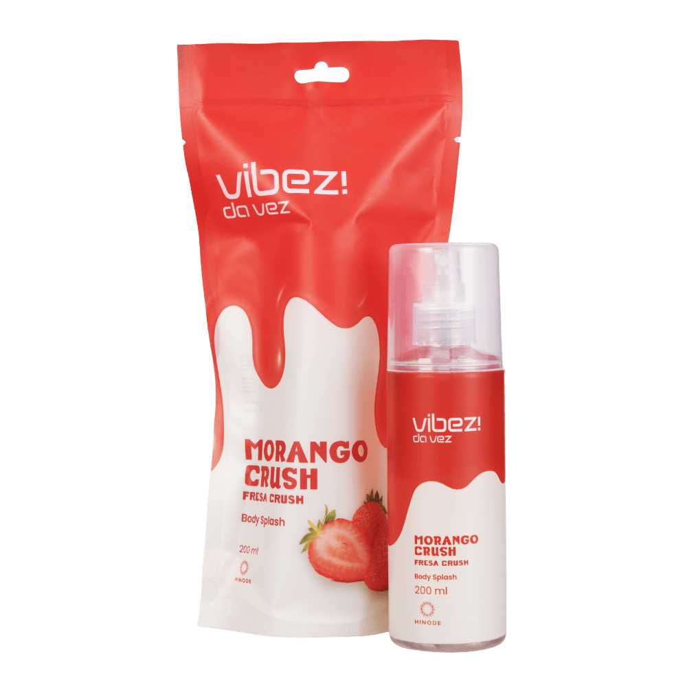 Imagem 3 de Body Splash Morango Crush Vibez da Vez! 200ml